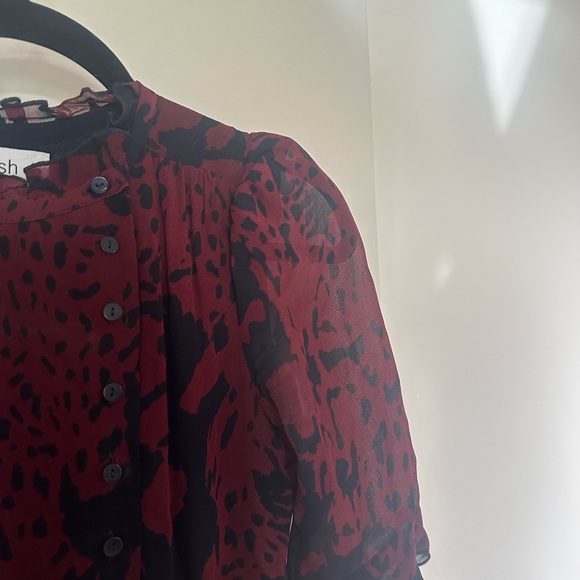 ba&sh MIDI Puff Sleeved Dress - Picture 4 of 11